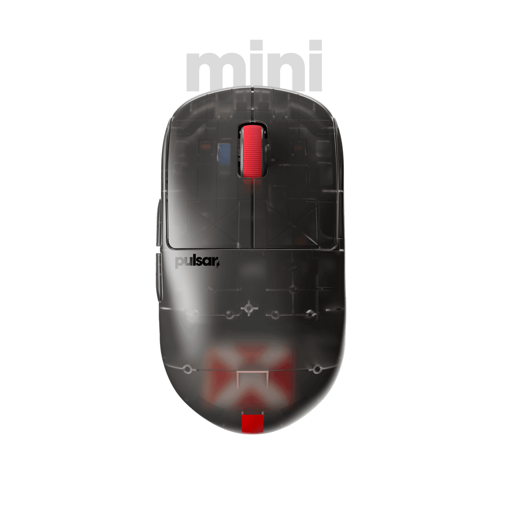 [Clear Black Edition] X2H Mini Gaming Mouse