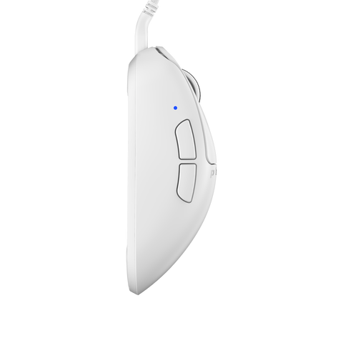 The Xlite wired gaming mouse is an ergonomic marvel designed for right-hand palm grips, ensuring superior comfort during extended gaming sessions. It features a PAW3395 sensor with a 1000Hz polling rate, pulsar blue encoder, and fast, double-click-free optical switches, making it the ideal choice for competitive eSports. White