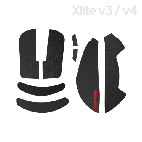 Pulsar gaming Gears Supergrip Grip Tape for Xlite v3 v4 Gaming Mouse, providing enhanced grip and control Japan fabric Non-slip optimized for gaming precision