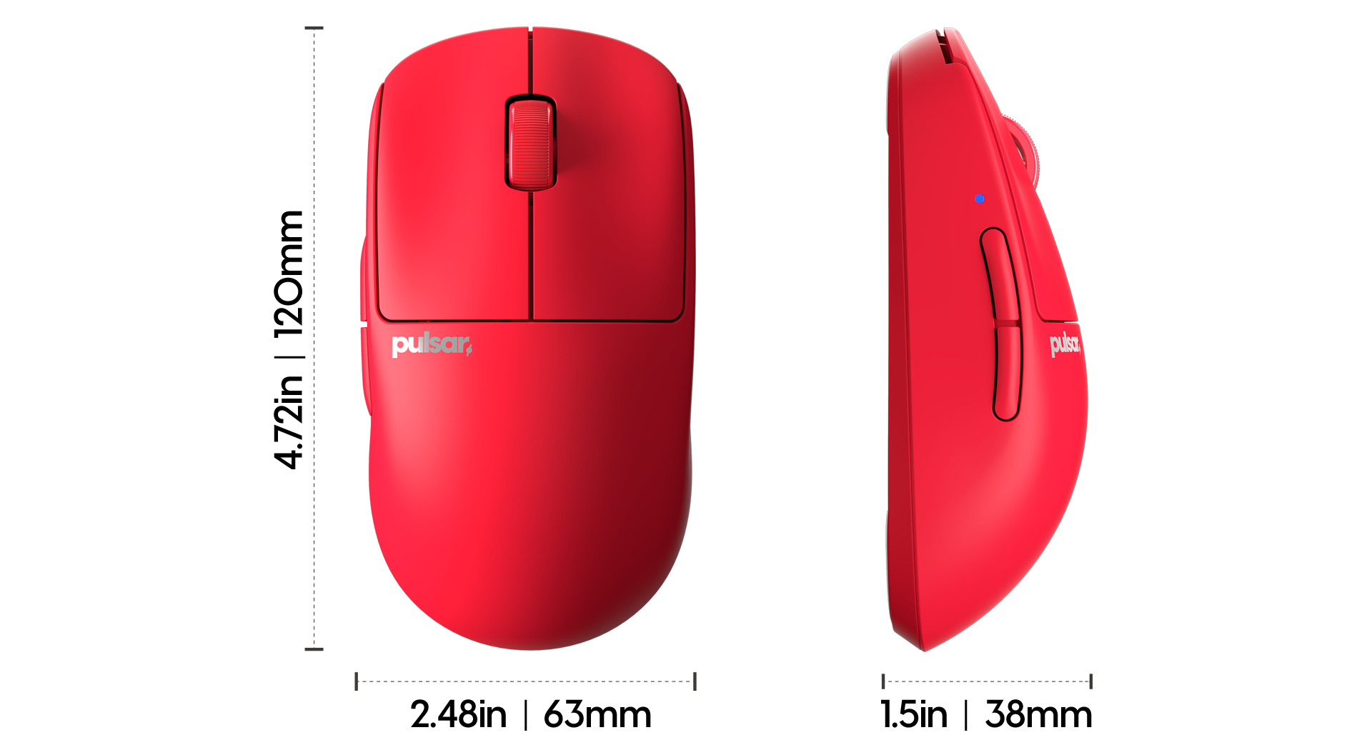 Red Edition] X2V2 Gaming Mouse – Pulsar Gaming Gears