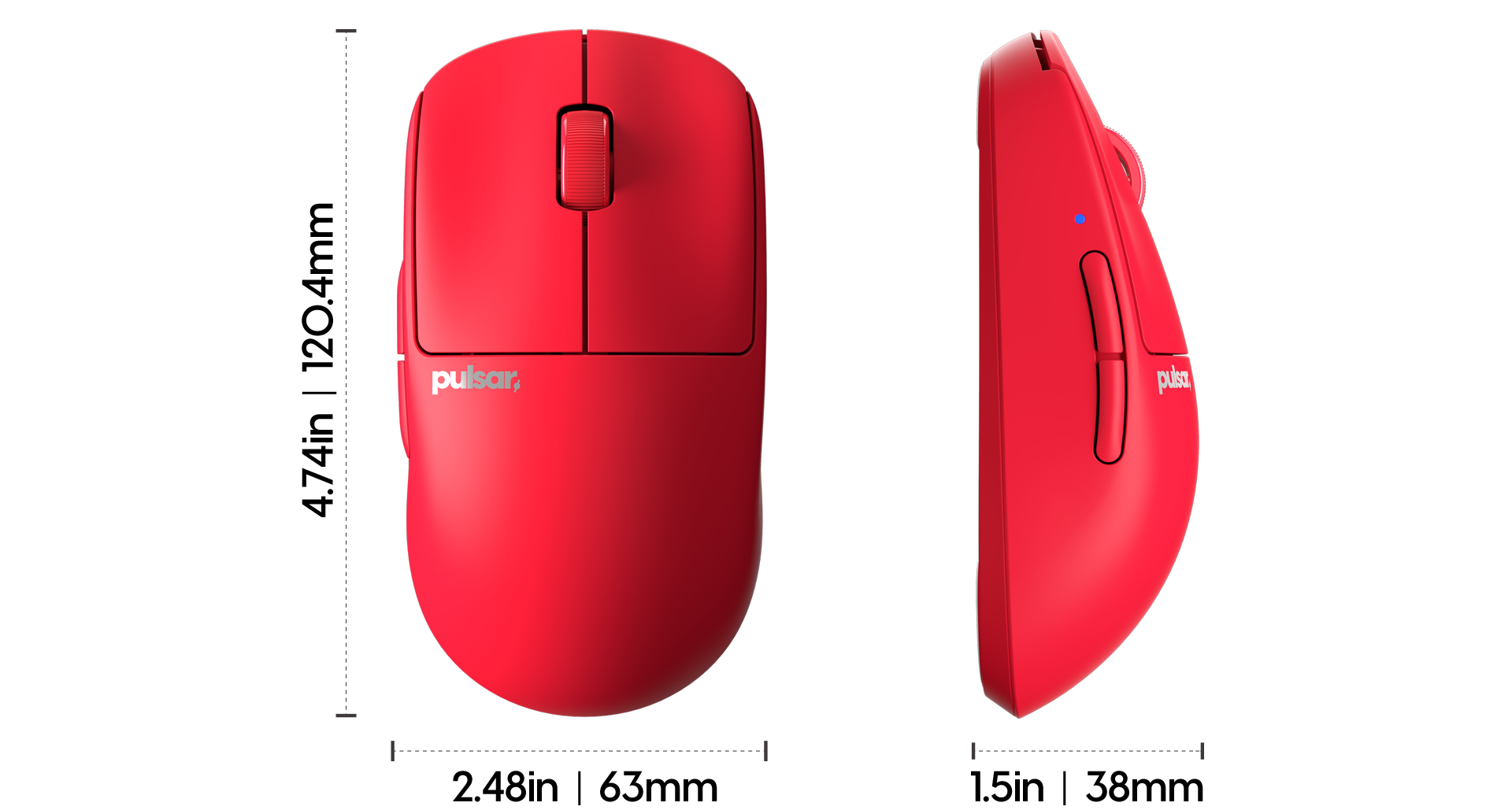 [Red Edition] X2V2 Gaming Mouse