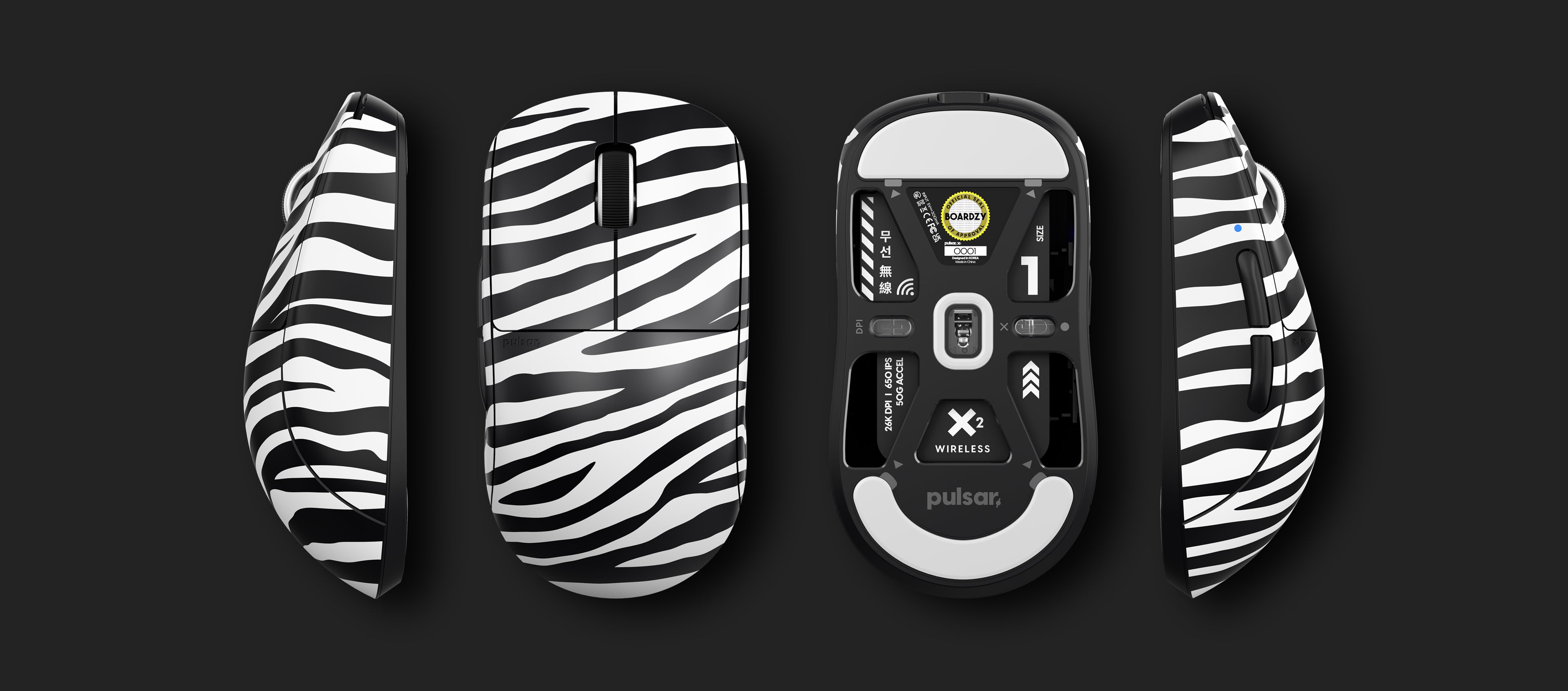 Boardzy Edition] X2 Mini Gaming Mouse – Pulsar Gaming Gears