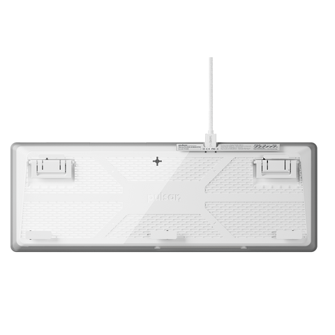 An ISO PCMK 2 HE TKL Hall effect keyboard by Pulsar, featuring an 87-key tenkeyless design optimized for FPS and competitive gaming. The keyboard has Hall Effect switches for enhanced durability and responsiveness, housed in a compact, Pulsar Magnetic switch Rapid Trigger Adjustable Actuation Snap tap Quick Tap SOCD