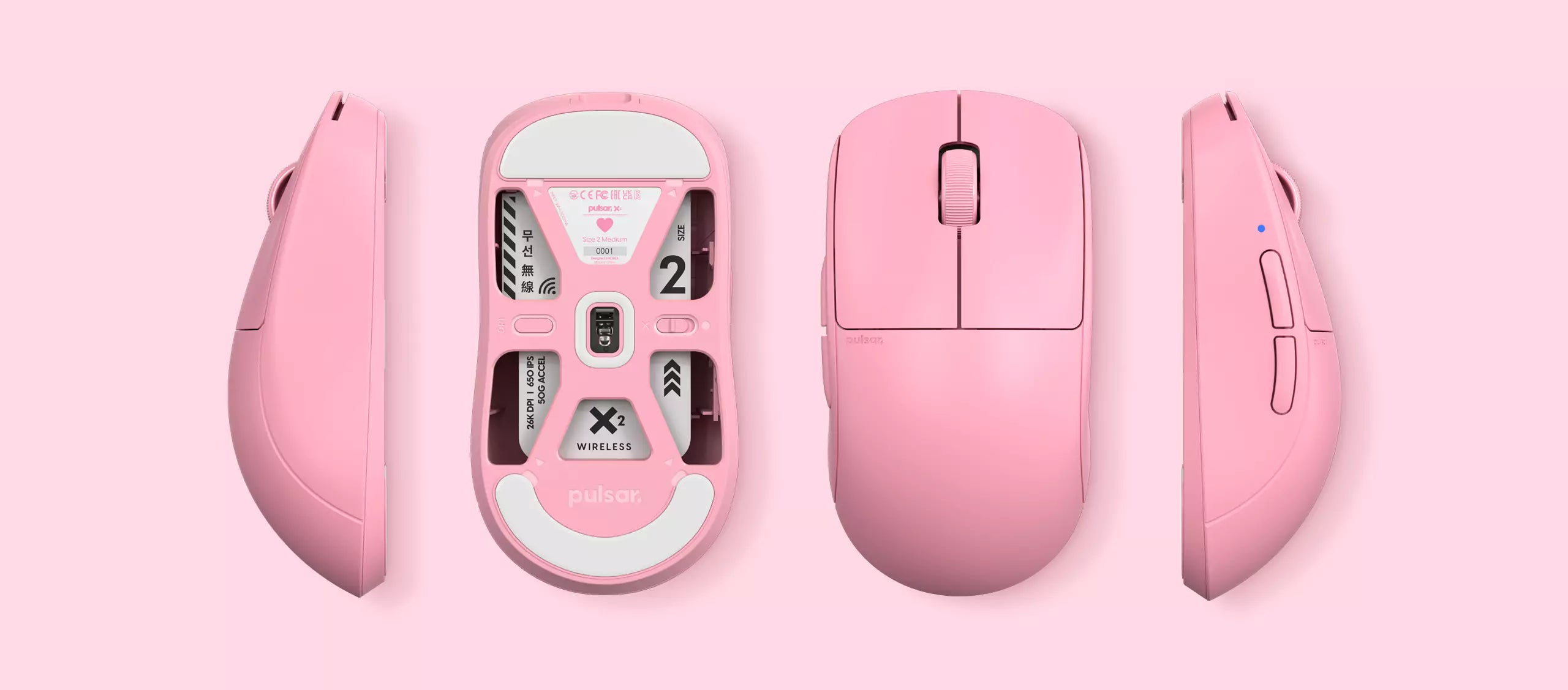 Pink Edition] X2 Gaming Mouse – Pulsar Gaming Gears